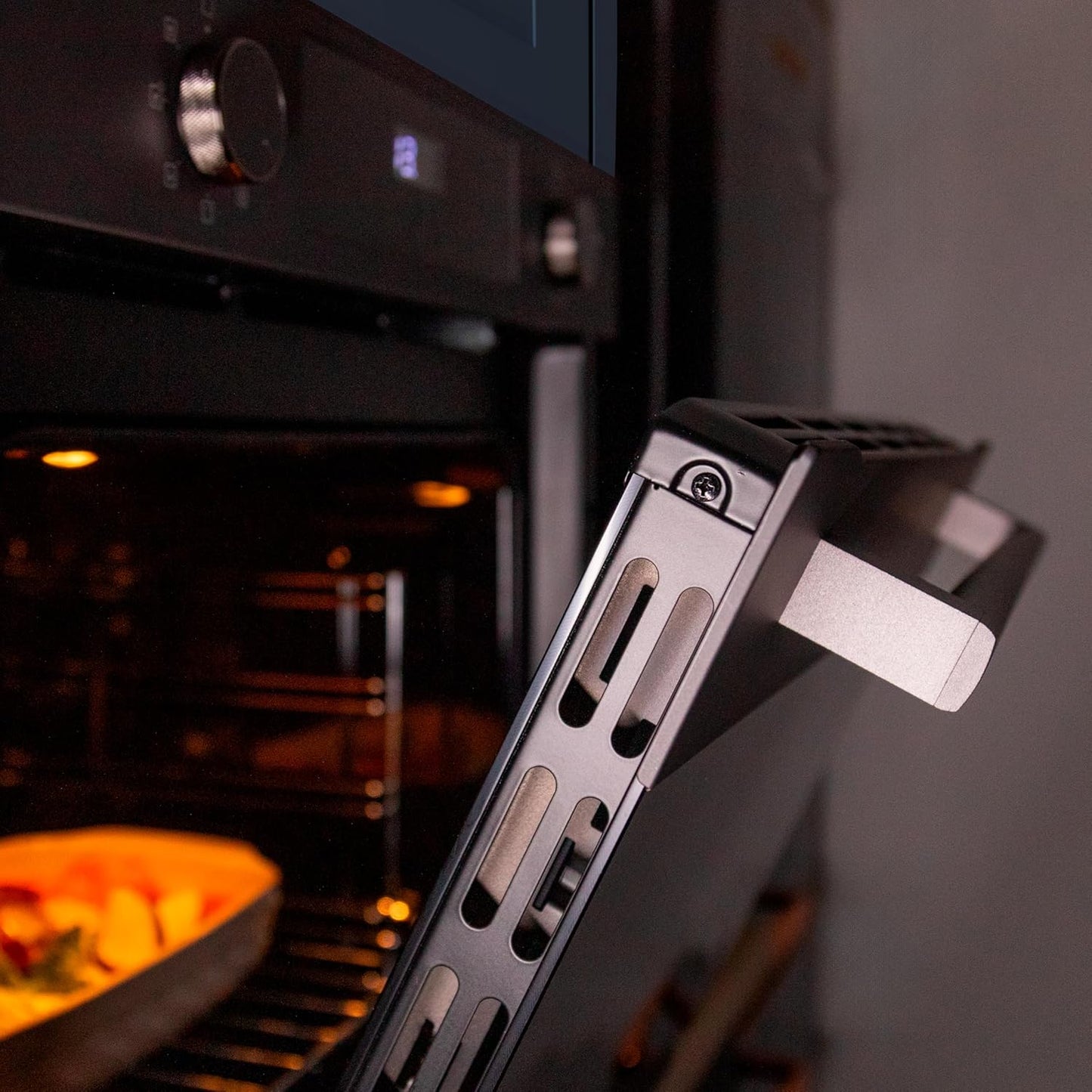 Cecotec Horno Multifunción Integrable 60cm Bolero Hexa M226000 Matt A. 2800W, 72L, 7 Funciones, Modo Grill, Fan Assisted Grill, Modo Convección, Defrost, Steam Base X2, Steam EasyClean, Steam Assist