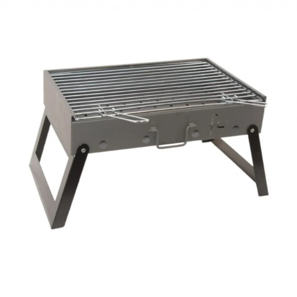 Flores Cortes - 33736 - Barbacoa Maleta Plegable Para Carbón Y Leña