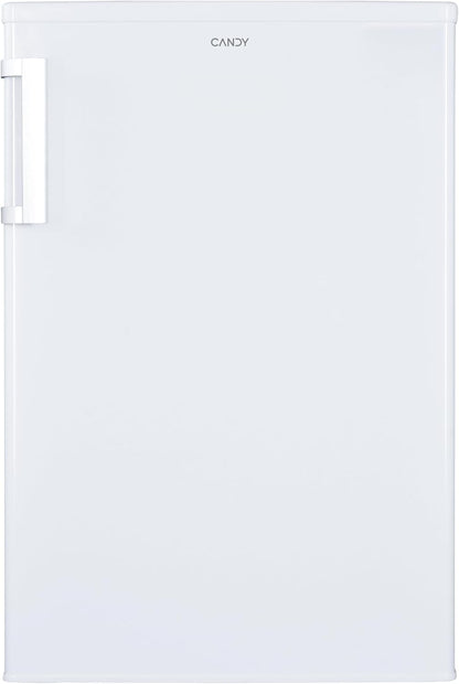 Candy CCTOS 544WHN Frigorífico Mini con Congelador, Bajo Encimera, 40DB, Capacidad 109L, Cajón Verdulero, Temperatura Regulable, Luz LED, Puerta Reversible, Alto 85cm, Blanco