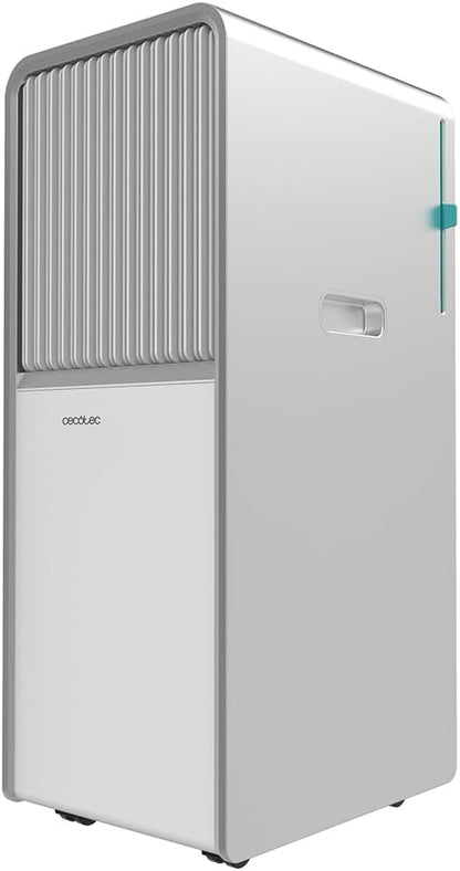 Cecotec Aire Acondicionado Portátil con Mando y Bomba de Calor ForceClima 12650 Style Heating. 12000 BTU, Pantalla LED, Táctil, 5 Modos, 2 Velocidades, Deshumidificador, Temporizador, 28m2