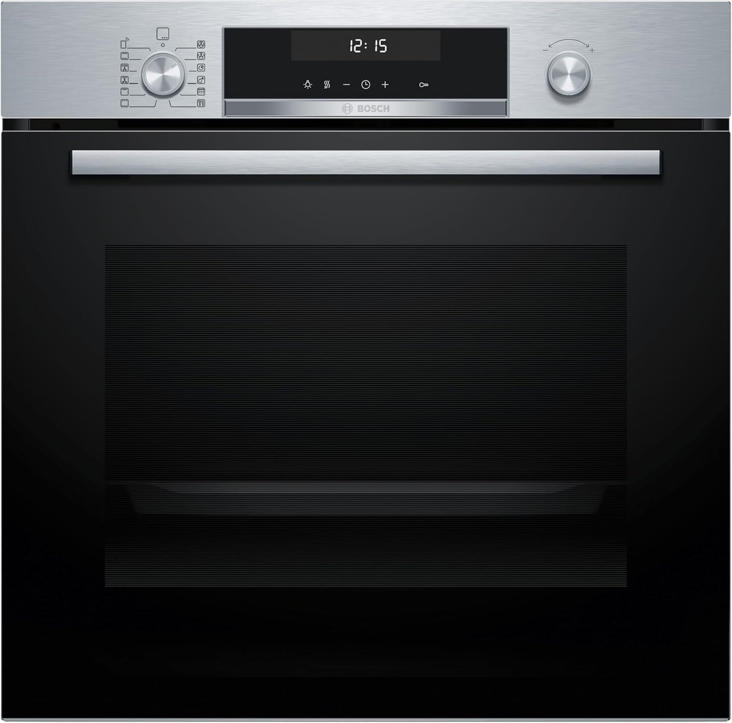 Bosch - Horno multifunción pirolítico, 60 cm. de ancho, Serie 6, Home Connect, 3D Hotair, Autolimpieza, Mandos ocultables, Nergo, HBG578ES7