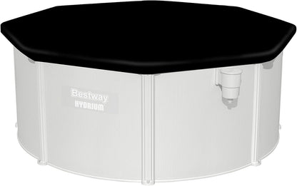 Bestway Hydrium - Piscina de Pared de Acero con Filtro de Arena, diámetro de 300 x 120 cm, Gris, Redonda