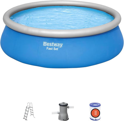 Bestway Fast Set™ 15' x 48"/4.57m x 1.22m Pool Set
