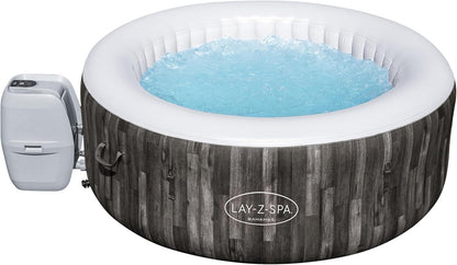 Bestway - SPA Hinchable Lay-Z-SPA Bahamas para 2-4 Personas Redondo 180 x 66 cm