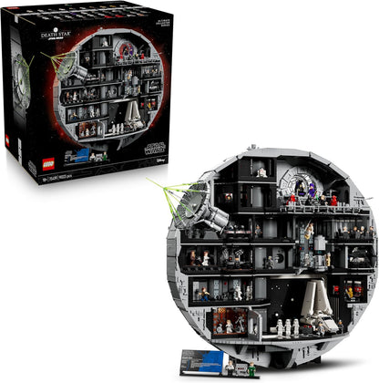 Star Wars 75419 Estrella de la Muerte - Maqueta para Adultos Interactiva UCS con 36 Minifiguras Inc. Luke Skywalker, Han Solo y Darth Vader - Regalo de Colección para Hombres y Mujeres Fans