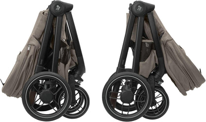 Maxi-Cosi Oxford Cochecito, 0-4 años, 0-22 kg, Plegado compacto, Asiento espacioso, reclinación ergonómica, Suspensión de última generación, 3 reclinaciones, 10 kg Amplia cesta, Twillic Truffle