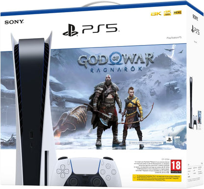 Console Édition Standard Blanche God of War Ragnarok