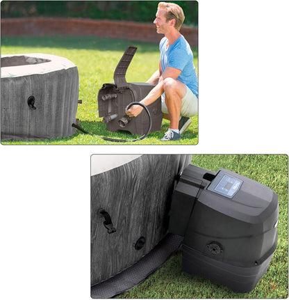 Intex 28440EX SPA Hinchable 4 Personas Greywood Deluxe 795 litros