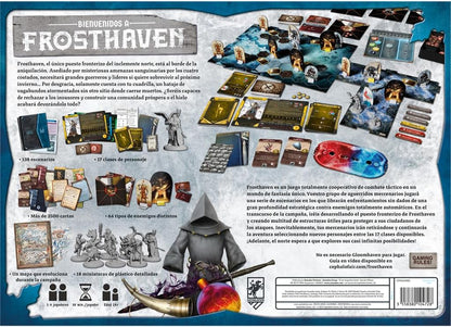 Cephalofair Games Frosthaven, Juego de Mesa cooperativo, de campaña ambientado en un Universo Helado, Desde 14 años, 1-4 Jugadores, 30 Minutos de Juego por Jugador, versión española