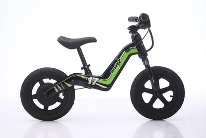 Bicicleta Eléctrica Infantil MTR de 12 Pulgadas de 24V con Motor 120W y batería de Litio para niños Desde 3 a 7 años