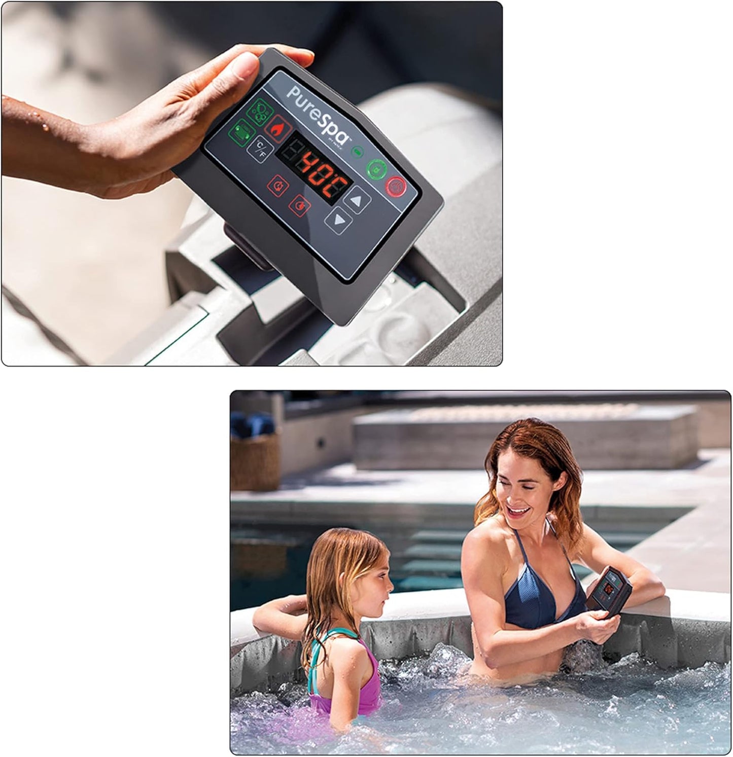 Intex 28440EX SPA Hinchable 4 Personas Greywood Deluxe 795 litros