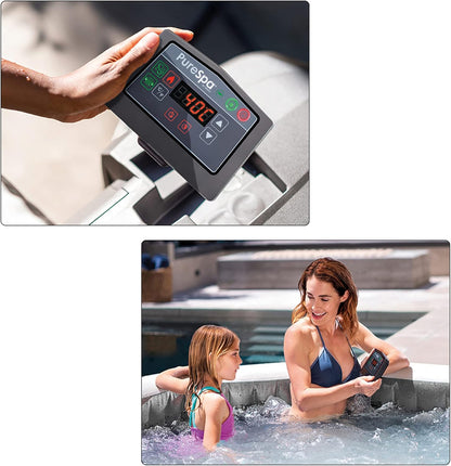 Intex 28440EX SPA Hinchable 4 Personas Greywood Deluxe 795 litros