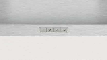 Balay - Campana Exrtactora Decorativa de Pared Piramidal, 90 cm de ancho, 3 potencias de extracción, Instalación en Salida de Humos o Recirculación, Acero Inoxidable, 3BC696MX