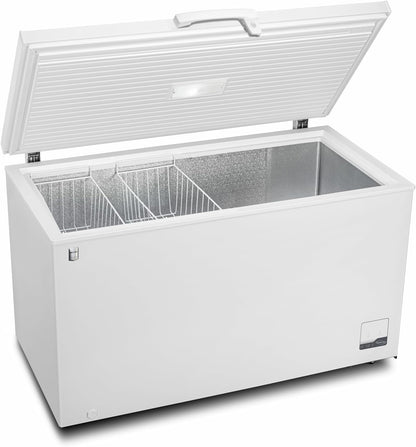 METRO Professional Congelador Arcón Horizontal GHF2500, 500 Litros, Blanco, 165x73.5x83.5 cm