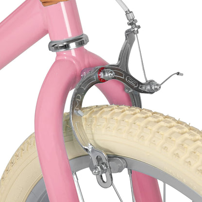 JOYSTAR 12/14/16/18/20 Pulgadas Bicicleta para niñas de 2 a 9 años, Bicicleta para niñas 12/14/16/18 Pulgadas con Cesta y estabilizadores, 20 Pulgadas con Caballete
