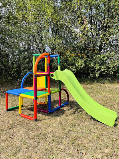 Move And Stic Olaf Área de Juegos Torre de Escalada con Tobogán para Niño Pequeño para Habitación Infantil o Sala de Juegos Genauso Apto como en el Jardín