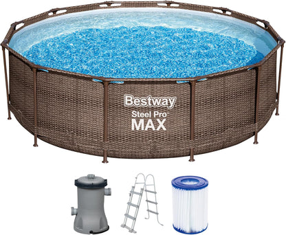 Bestway Piscina Desmontable Steel Pro Max Deluxe 366x100 Cm 56709