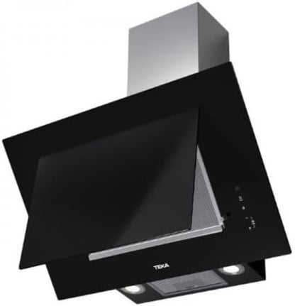 TEKA Campana Extractora de Pared 70 cm, Motor Doble EcoPower, Aspiración Perimetral, 3+1 Velocidades Fresh Air Aspiración 98m3 Ruido 61dB 2 LED DVT 78660 TBS