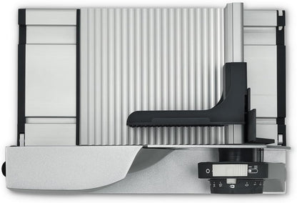 GRAEF MYtiny MT1000 - Cortadora plegable, 170 W, cuchilla Ø170 mm, metálica, corte 0-15 mm, pan, compacta, Made in Germany, plata