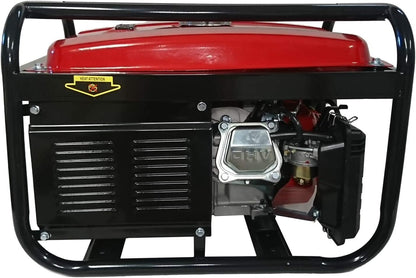 Generador eléctrico gasolina monofásico Potencia garantizada, corriente hasta 2800W en monofásico a 220V