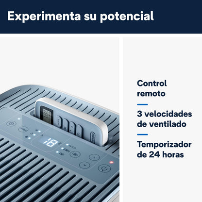 Pinguino Compact PAC ES72 YOUNG Aire Acondicionado Portátil 8.300 BTU/h, 2,1 kW, hasta 60m³, Función Deshumidificador y Ventilación, Temporizador 24 Horas